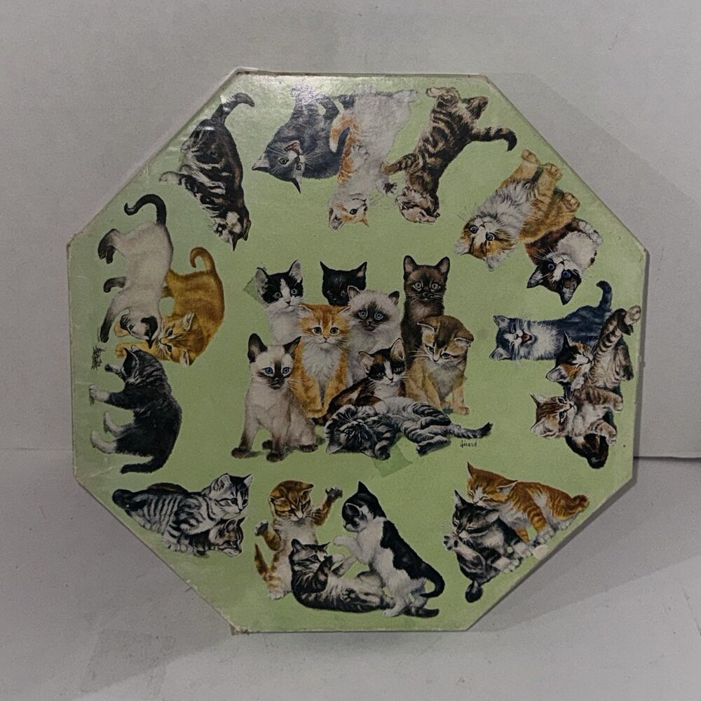 Vintage 1968 Springbok Kittens Okta Puzzle 500 Pc Girard Goodenow